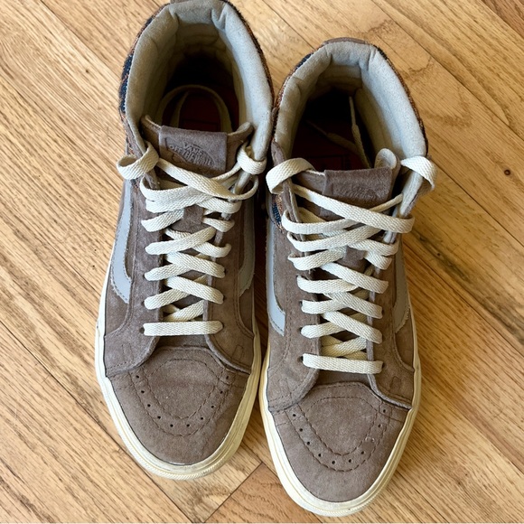 Vans Sk8 Hi 46 Ultracush Leopard Suede Hi Tops Woman’s Size 8 Men’s 6.5 - Picture 16 of 16